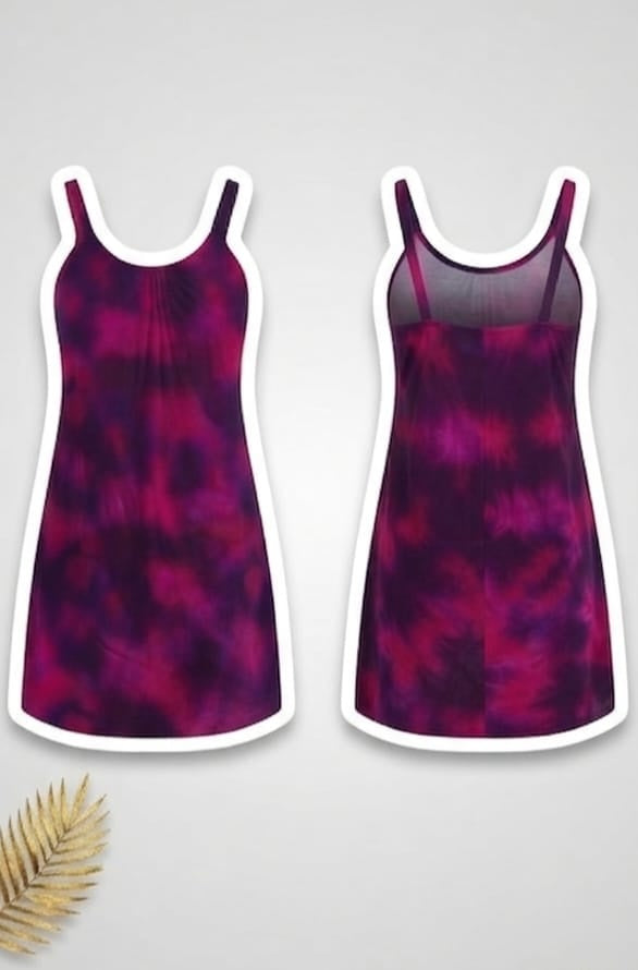 Vestido Corto Tie-Dye: Tu look vibrante para el verano. Para Mujer