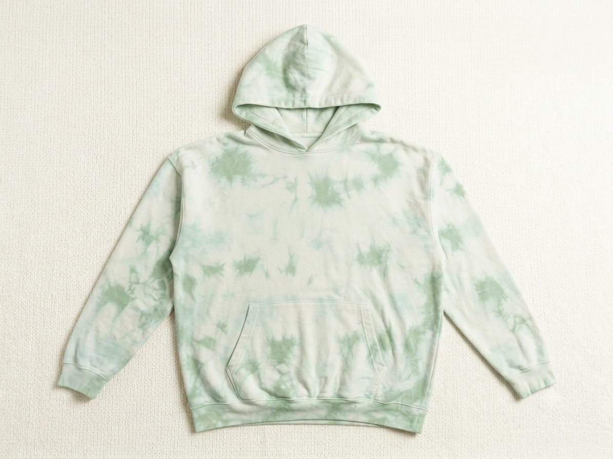 Hoodie Tie-Dye: Estilo Relajado y Moderno Para Hombre