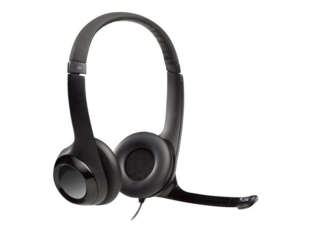 Audífonos Logitech H390 USB con Micrófono y Cancelación de Ruido