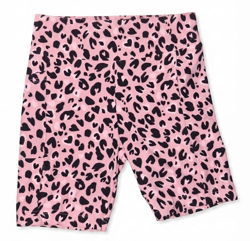 Biker Short Corazón-Leopardo: Estilo, Comodidad y Funcionalidad. Para Mujer