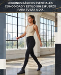 Leggings Básicos Esenciales: Comodidad y Estilo sin Esfuerzo para tu Día a Día Para Mujer