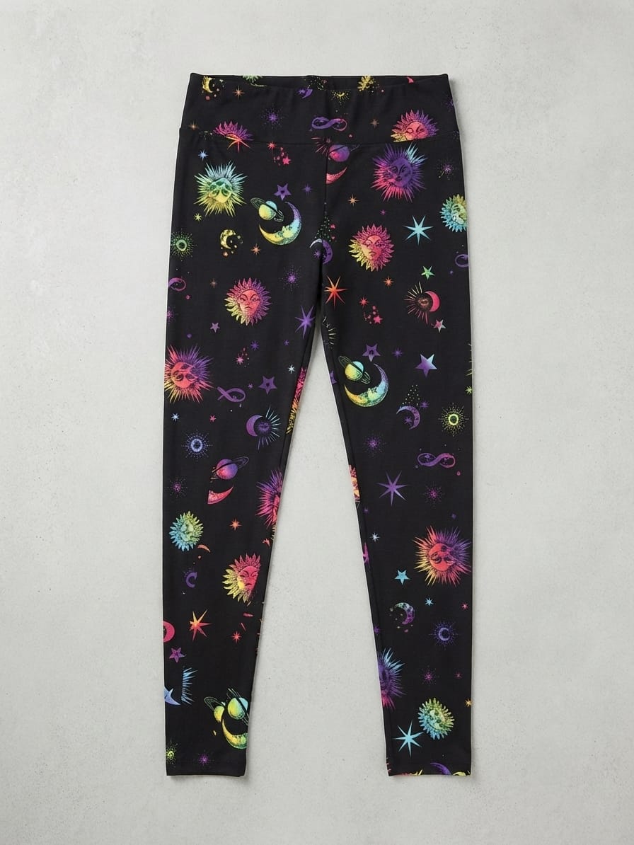 Leggings Cósmicos: Estilo Estelar y Comodidad Infinita Para Mujer