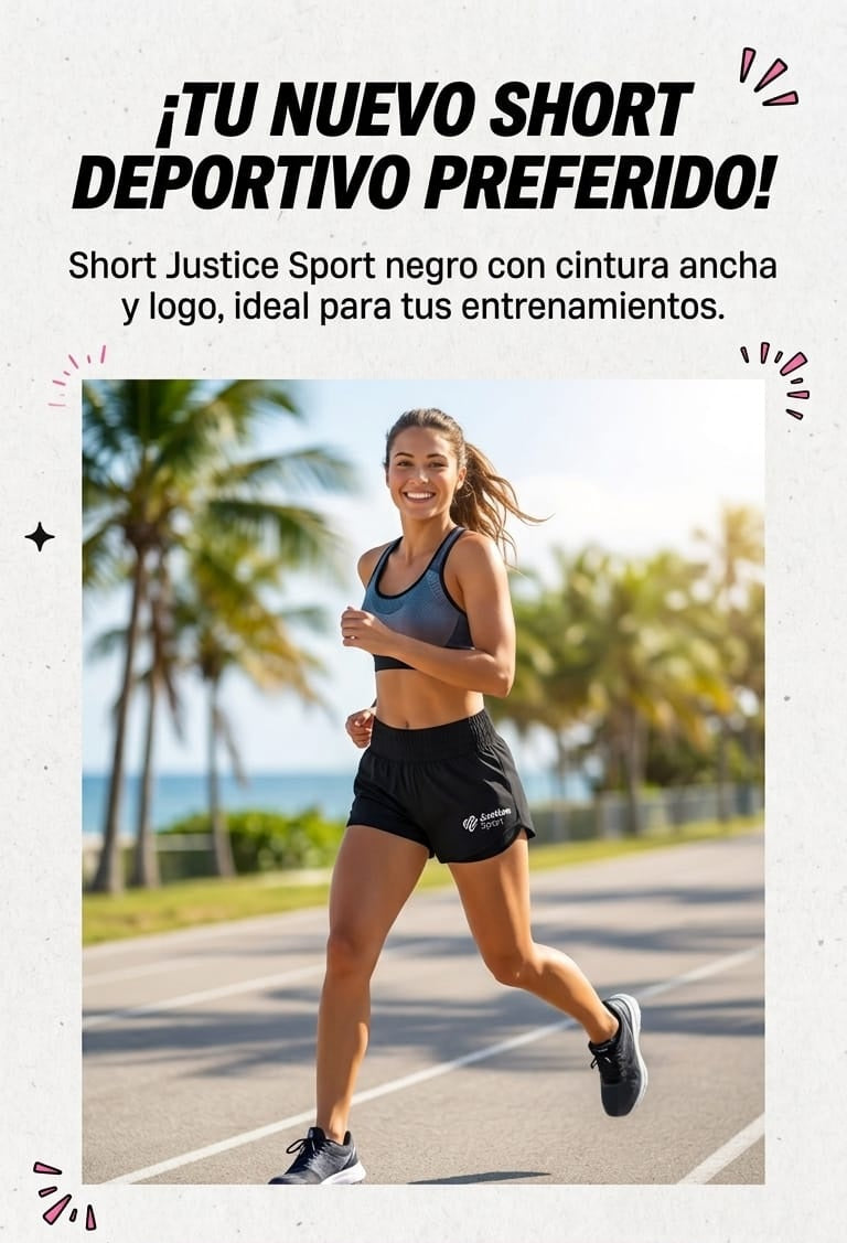 ¡Tu Nuevo Short Deportivo Preferido! Para Mujer