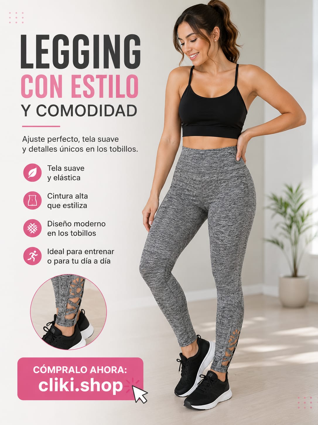 Legging con Estilo y Comodidad Para Mujer