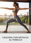 Legging con Detalle al Tobillo: Estilo y Confort Superior Para Mujer