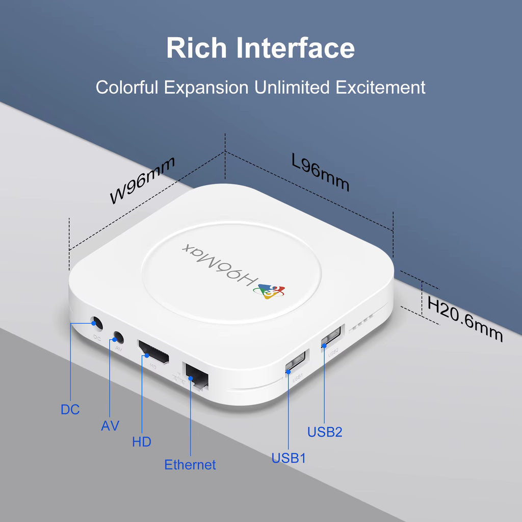 TV Box H96 Max M1 Plus 8K - Android  / Procesador Rockchip RK3528