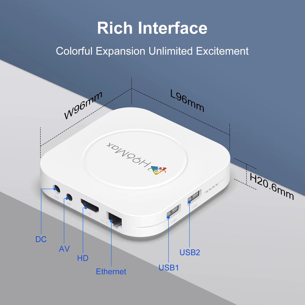 TV Box H96 Max M1 Plus 8K - Android  / Procesador Rockchip RK3528
