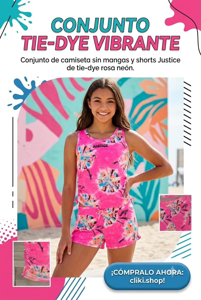 Conjunto Tie-Dye: ¡Comodidad y Color que Brilla! 2x1 Para Mujer
