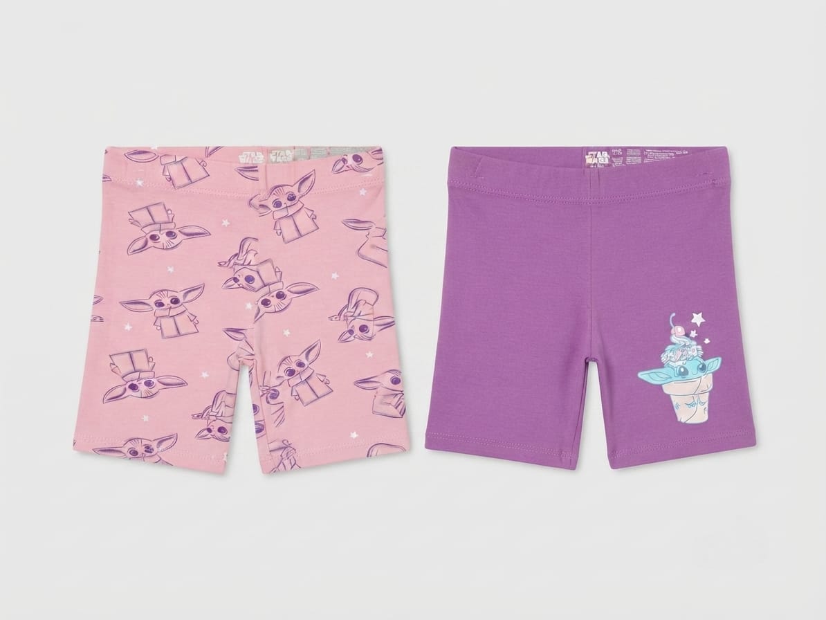 Set de 2 Shorts Biker de Grogu (Star Wars)