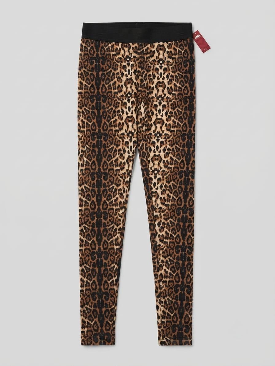 ¡Toda una Fiera de la Moda! Legging Animal Print de Tiro Alto