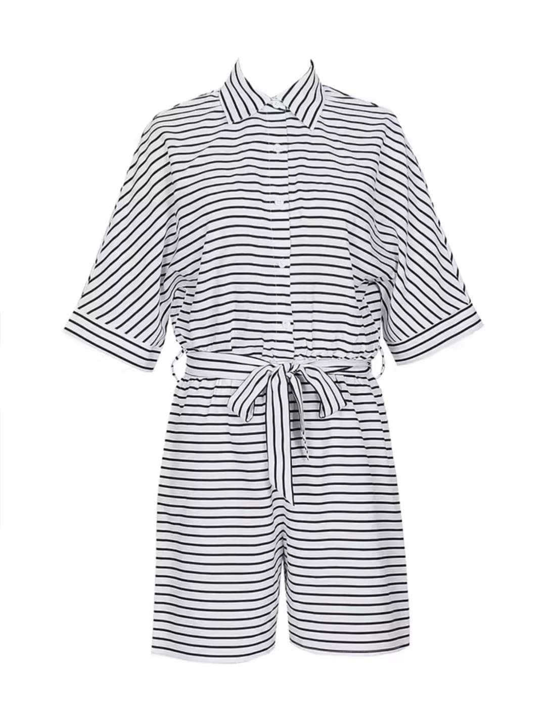 Romper Camisero a Rayas: Elegancia Sin Esfuerzo