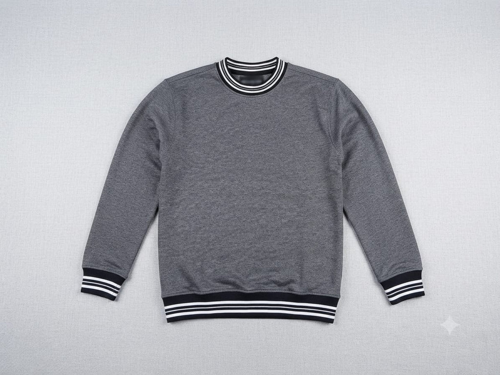 Sweater Clásico: Elegancia Urbana con Acabado Premium. Para Hombre