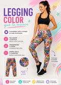Legging "Color que te mueve": Energía y Estilo en Cada Movimiento. Para Mujer