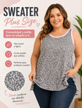 Sweater Plus Size: Comodidad y Estilo que se adapta a ti. Para Mujer