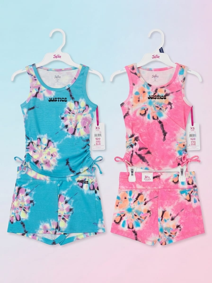 Conjunto Tie-Dye: ¡Comodidad y Color que Brilla! 2x1 Para Mujer