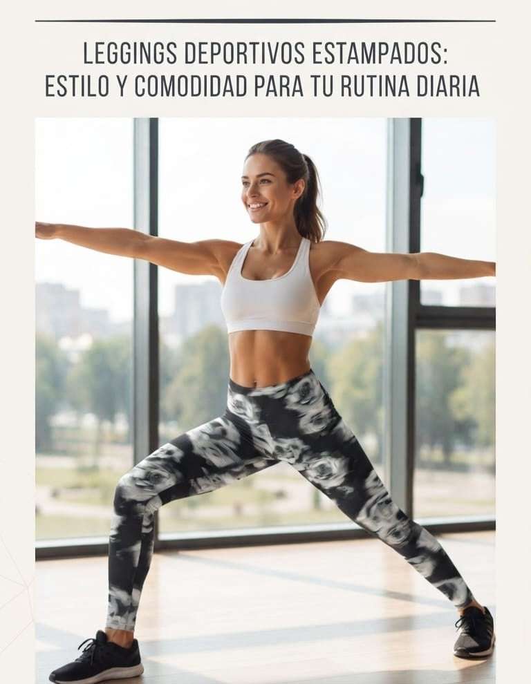 Leggings Deportivos Estampados: Estilo y Comodidad para tu Rutina Diaria. Para Mujer
